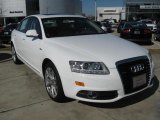 2011 Ibis White Audi A6 3.0T quattro Sedan #44509164