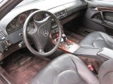1999 Mercedes-Benz SL 500 Roadster Black Interior