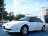 White Saturn S Series in 1995