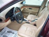 1997 BMW 5 Series 528i Sedan Sand Beige Interior