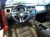 2010 Ford Mustang GT Premium Coupe Charcoal Black Interior