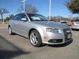 Light Silver Metallic Audi A4 in 2008