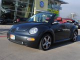 2005 Dark Flint Metallic Volkswagen New Beetle Dark Flint Edition Convertible #44653789