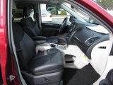 2011 Chrysler Town & Country Limited Black/Light Graystone Interior