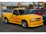 2003 Yellow Chevrolet S10 LS Regular Cab #44653816