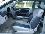 2001 Mercedes-Benz CLK 430 Coupe Ash/Blue Interior