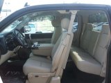2011 Chevrolet Silverado 1500 Extended Cab 4x4 Light Cashmere/Ebony Interior