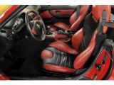 2002 BMW M Roadster Imola Red Interior