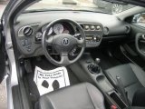 2002 Acura RSX Type S Sports Coupe Ebony Black Interior