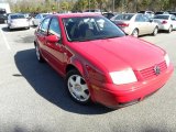 2001 Tornado Red Volkswagen Jetta GLS VR6 Sedan #44653394