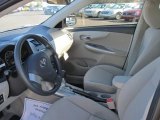 2011 Toyota Corolla LE Bisque Interior