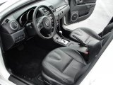 2008 Mazda MAZDA3 s Touring Sedan Black Interior