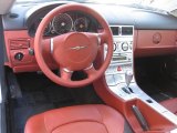 2008 Chrysler Crossfire Limited Coupe Dark Slate Gray/Cedar Interior