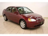 2003 Honda Civic Radiant Ruby Pearl