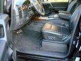2010 Nissan Titan LE Crew Cab 4x4 Charcoal Interior