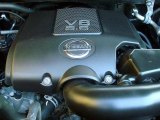 2010 Nissan Titan LE Crew Cab 4x4 5.6 Liter DOHC 32-Valve CVTCS V8 Engine