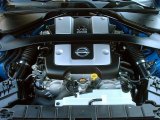 2009 Nissan 370Z Coupe 3.7 Liter DOHC 24-Valve VVEL VQ37VHR V6 Engine