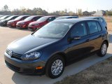 2011 Blue Graphite Metallic Volkswagen Golf 4 Door #44653714