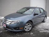 2011 Steel Blue Metallic Ford Fusion SE #44652459