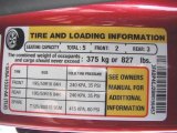 2011 Ford Fiesta SEL Sedan Info Tag