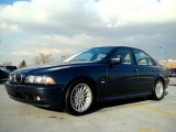 2002 Orient Blue Metallic BMW 5 Series 540i Sedan #44653308