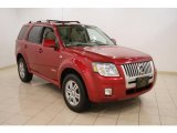 2008 Vivid Red Metallic Mercury Mariner V6 Premier 4WD #44736056