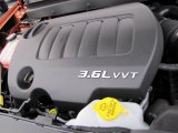2011 Dodge Journey Crew 3.6 Liter DOHC 24-Valve VVT Pentastar V6 Engine