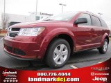 2011 Deep Cherry Red Crystal Pearl Dodge Journey Express #44735384