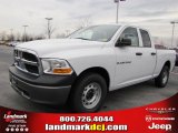 2011 Bright White Dodge Ram 1500 ST Quad Cab #44735386