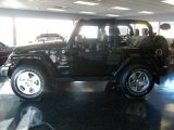 2009 Black Jeep Wrangler Sahara 4x4 #44735667