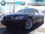 2008 Black Sapphire Metallic BMW 7 Series 750Li Sedan #44734912