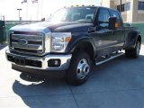 2011 Ford F350 Super Duty Lariat Crew Cab 4x4 Dually Front 3/4 View
