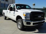2011 Ford F250 Super Duty XL Crew Cab 4x4 Front 3/4 View