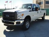 2011 Ford F250 Super Duty XL Crew Cab 4x4 Front 3/4 View