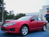 2011 Red Candy Metallic Ford Fusion SE #44735254