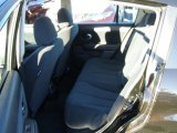 2010 Nissan Versa 1.8 S Hatchback Charcoal Interior