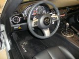 2007 Mazda MX-5 Miata Grand Touring Roadster Black Interior
