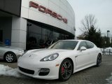 2011 Carrara White Porsche Panamera Turbo #44805641