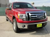 2010 Red Candy Metallic Ford F150 XLT SuperCrew 4x4 #44805204
