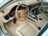 2011 Porsche Panamera Turbo Luxor Beige Interior