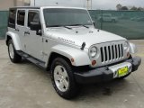 2008 Bright Silver Metallic Jeep Wrangler Unlimited Sahara #44805214