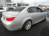 2008 BMW 5 Series Titanium Silver Metallic