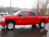 2011 Victory Red Chevrolet Silverado 1500 LT Crew Cab 4x4 #44805747