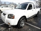 2004 Avalanche White Nissan Frontier XE V6 Crew Cab 4x4 #44805775