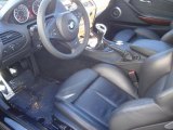 2008 BMW M6 Coupe Black Interior