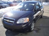 2007 Black Chevrolet Aveo LS Sedan #44805118