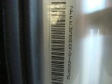 2007 Ferrari F430 Coupe Info Tag