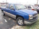 2003 Arrival Blue Metallic Chevrolet Silverado 1500 Z71 Extended Cab 4x4 #44805544