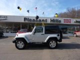 2010 Bright Silver Metallic Jeep Wrangler Sahara 4x4 #44866658