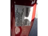 2002 Escort Color Code for Toreador Red Fire Mist Metallic - Color Code: F1